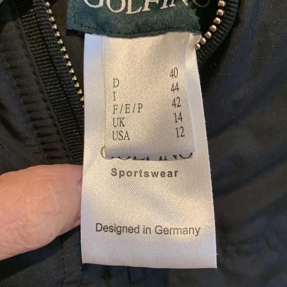 Golfino Reversible Vest--Green/Navy Tartan Plaid/Black Size 12 Never Worn - Picture 6 of 14